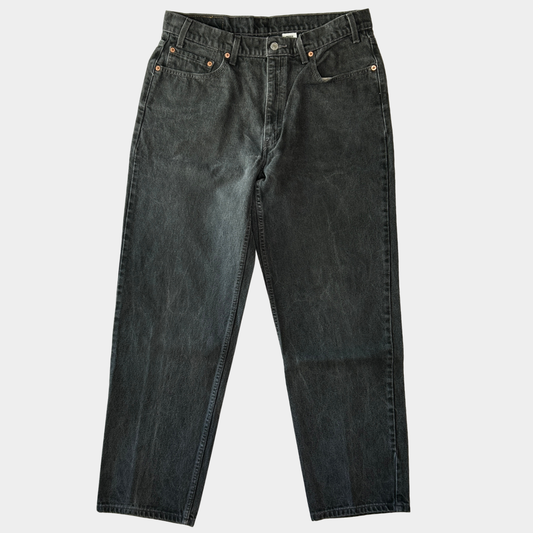 90's Levi's リーバイス 550 ブラックデニムパンツ 黒 (36×32)/C0745BP-SO