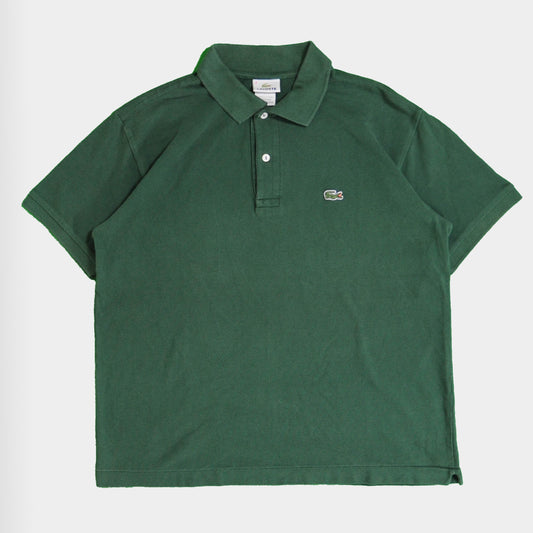 90's LACOSTE ポロシャツ 緑 (7)/A3305SH-SO