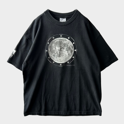 00's NRAO Green Bank,WV MOON PHASED Tシャツ 黒 (XL)/B2138T-SO