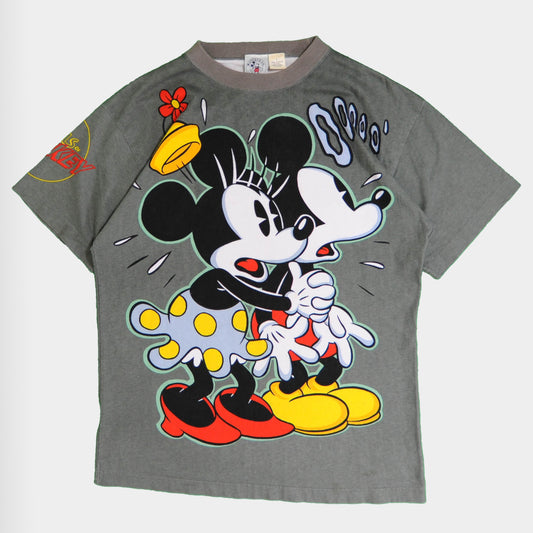 90's Mickey&Co THE PERILS OF MICKEY ダークグレー(L)/A3029T-SO