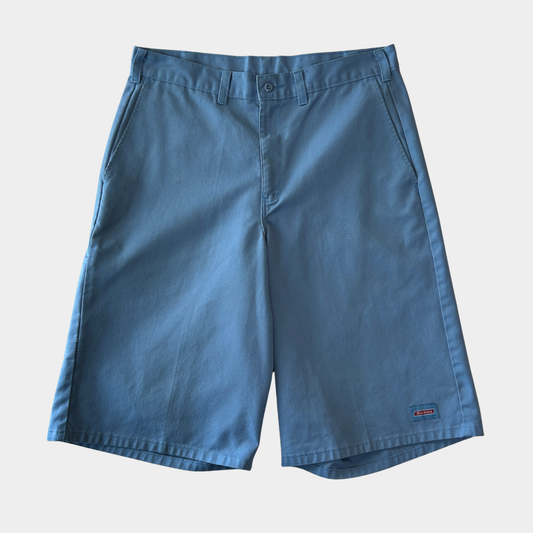 90's Dickies ディッキーズ ハーフパンツ ワークショーツ 42283 ライトブルー 廃盤カラー/C1194P-SO