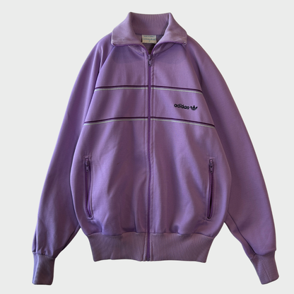 80's adidas アディダス トラックジャケット トレフォイル パステルラベンダー(S)/A8124J-SO
