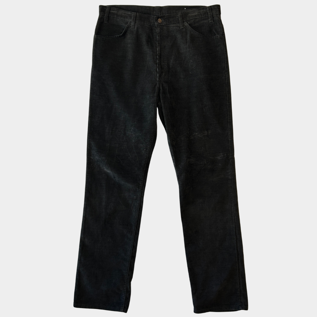 87' Levi's リーバイス 519-1558 コーデュロイパンツ ブラック(38×34)/A8307P-SO