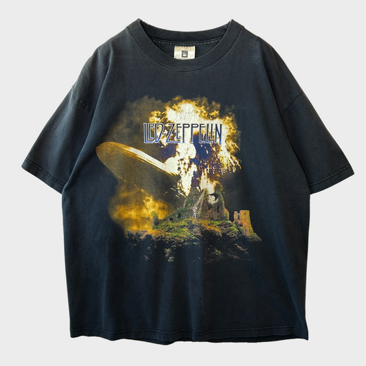 00's LED ZEPPELIN ツェッペリン A NEW DAY WILL DAWN Tシャツ(XL)/A4314T-SO