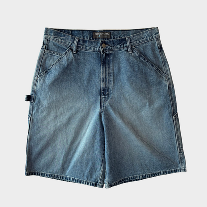 00's Levi's Silver Tab リーバイス シルバータブ ショーツ ハーフパンツ 薄青 (W34)/B2632P-SO