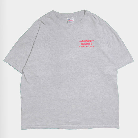 00's BOSE "NOW PLAYING AT CIRCUIT CITY" Tシャツ (XL)/A3839T-O