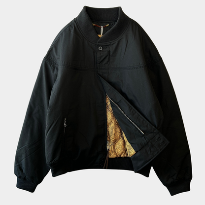 2025 Derby of San Francisco  タグ付き ダービージャケット STYLE 300 クラシック ブラック＆ゴールド(L)/A9778J-SO