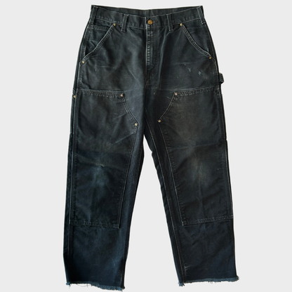 Carhartt カーハート ダブルニーパンツ Loose Original Fit B01 BLK (32×30)/C1640P-SO
