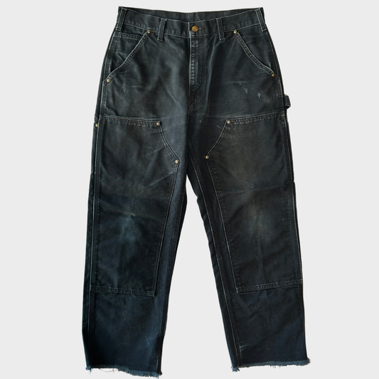 Carhartt カーハート ダブルニーパンツ Loose Original Fit B01 BLK (32×30)/C1640P-SO