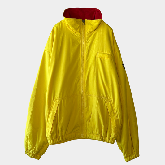 90's ~ Polo Ralph Lauren ジップアップ シェルドジャケット イエロー (M)/B1485J-SO
