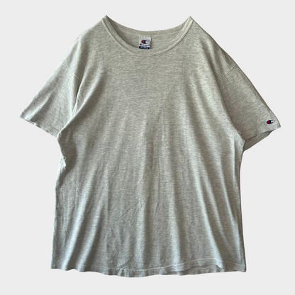 90's Champion 無地Tシャツ 白 (XL)/A2347T-SO