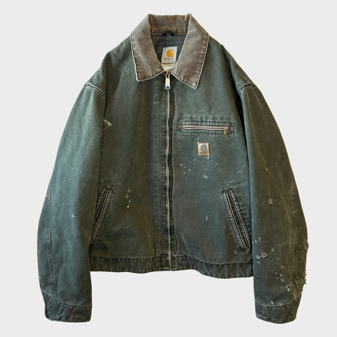 00's Carhartt カーハート デトロイトジャケット J97 MOS モスグリーン 00's Carhartt カーハート デトロイトジャケット J97 MOS モスグリーン