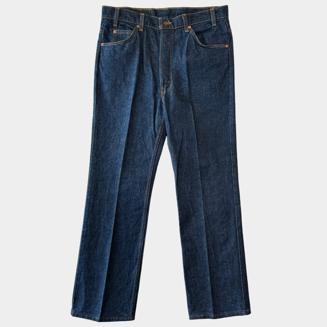 90's Levi's リーバイス 517 デニムパンツ ブーツカット 濃紺(36×30)/C1200P-SO