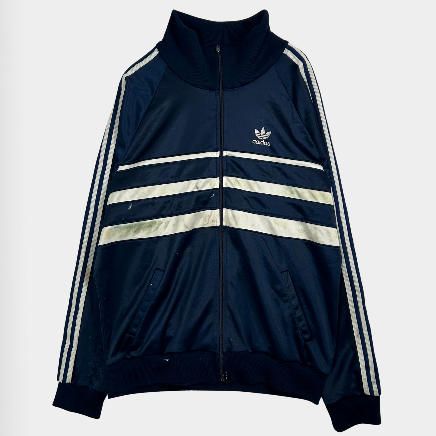 70's adidasトラックジャケット 紺 (XL)/A1304J-SO