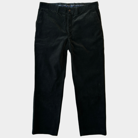 00's Polo Ralph Lauren ラルフローレン コーデュロイパンツ 黒(W38L32)/A9123P-SO