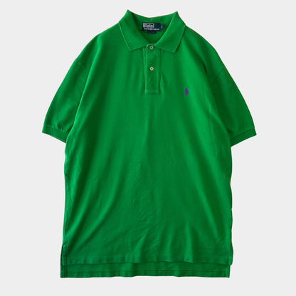 00's Polo by Ralph Lauren ラルフローレン ポロシャツ 緑 (L)/A4462S-SO