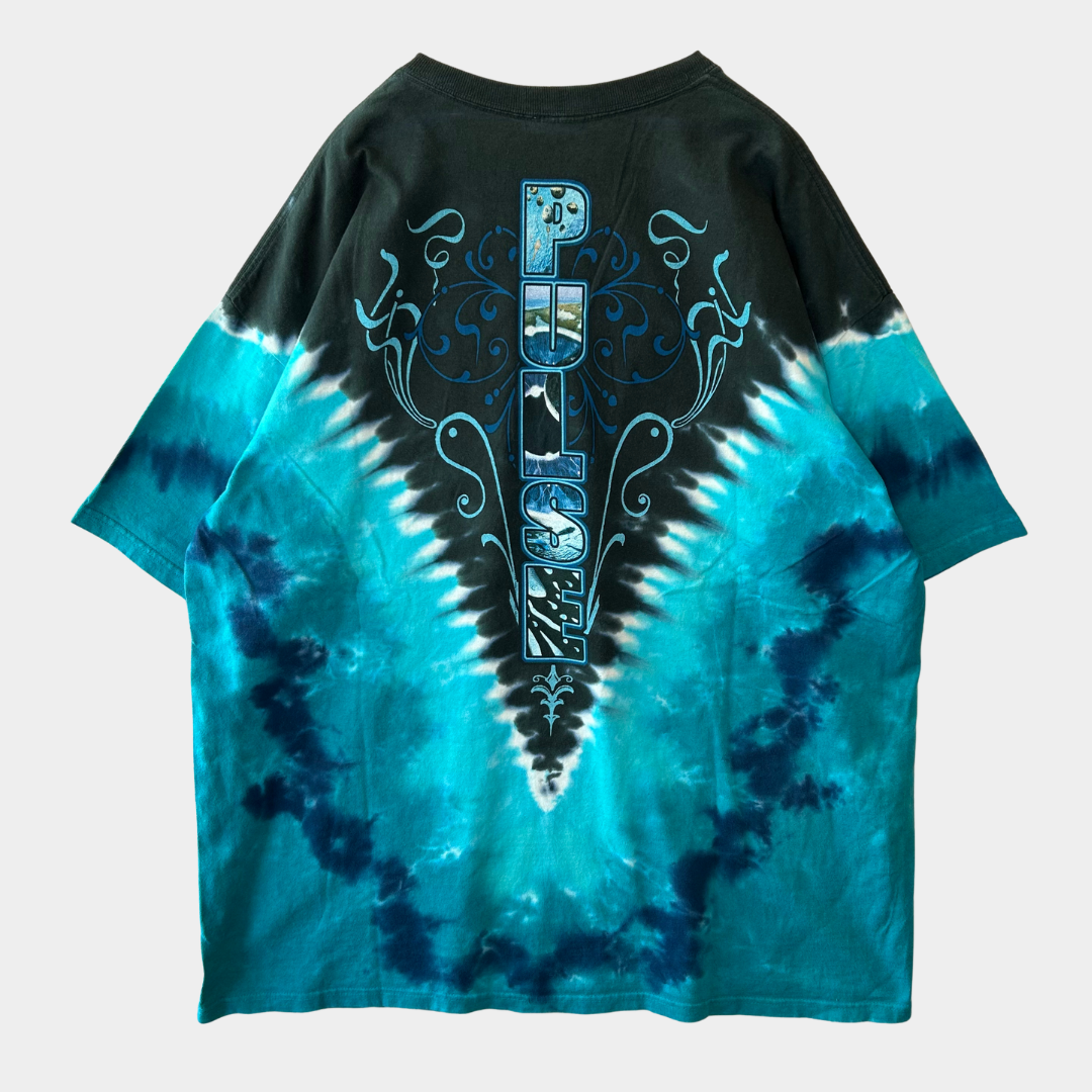 00's PINK FLOYD ピンクフロイド PULSE タイダイTシャツ LIQUID BLUE 00's PINK FLOYD ピンクフロイド PULSE タイダイTシャツ LIQUID BLUE