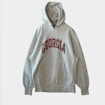 90's Champion ReverseWeave リバースウィーブ スウェットフーディー GEORGIA グレー(L)/A0165R-SO