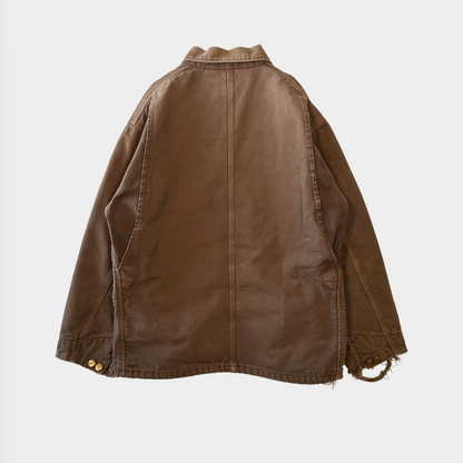 90's Carhartt カーハート チョアコート カバーオール 茶(サイズ不明)/A5877O-SO