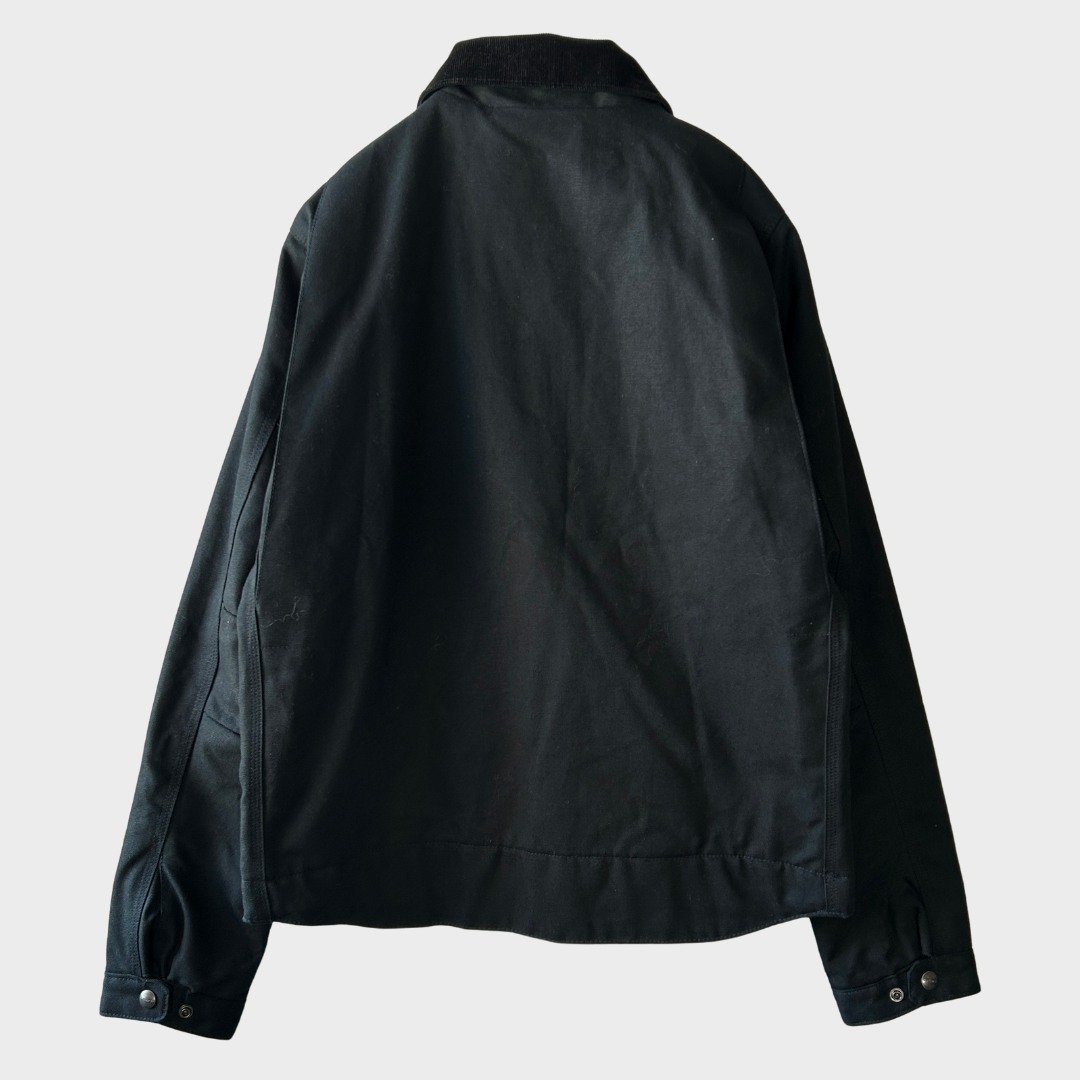 00's Carhartt カーハート デトロイトジャケット 企業ロゴ入り 黒 (S)/B3260J-SO