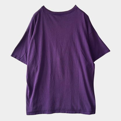 00's Delta バットマン デカロゴTシャツ 紫 (XL)/C1012T-SO