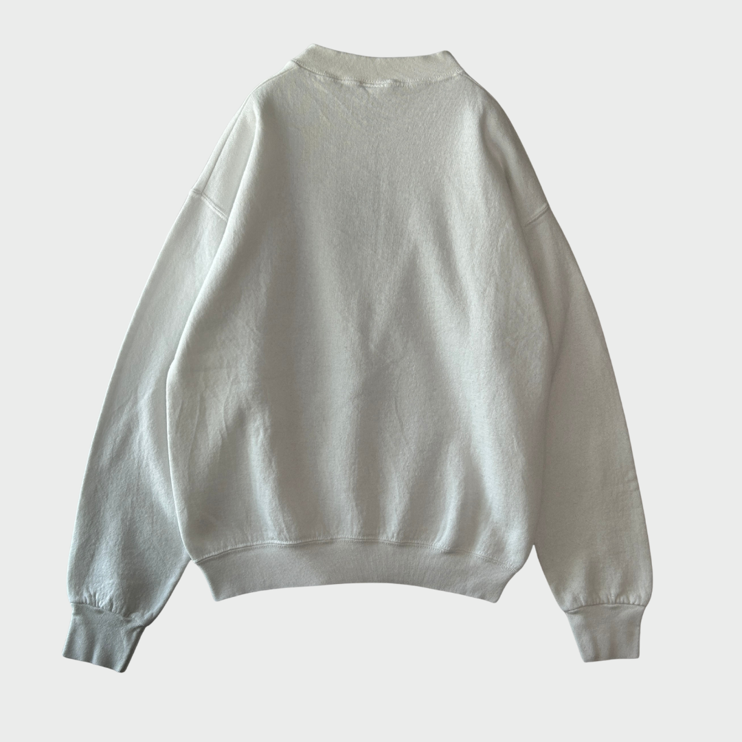 90's Mickey Unlimited ミッキー プリントスウェット 白 (L-XL)/B3522S-SO