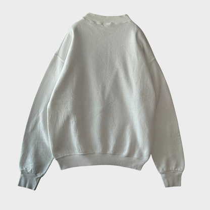 90's Mickey Unlimited ミッキー プリントスウェット 白 (L-XL)/B3522S-SO