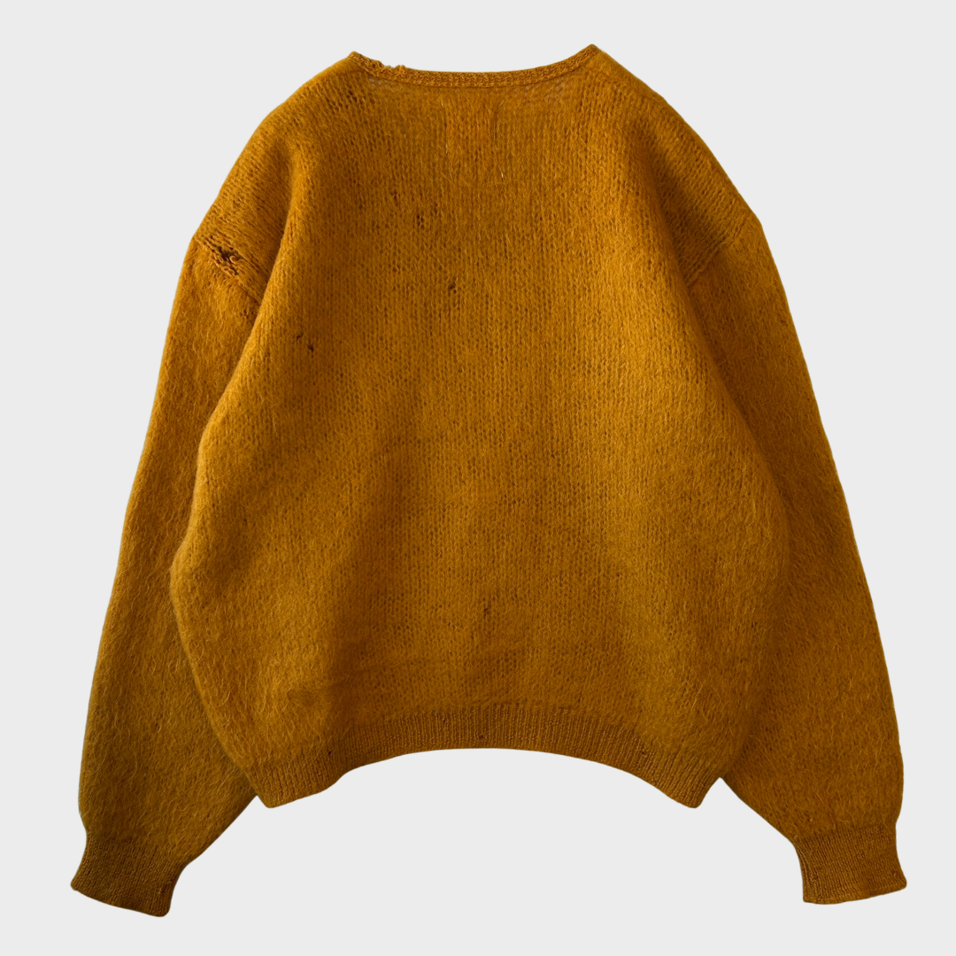 60's National shirt shop モヘアニット オレンジ (M)/A8725K-SO