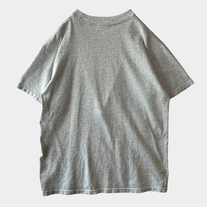 90~00's Welcome to New York DUCK Mother FXXXXr メッセージTシャツ グレー /C1064T-SO