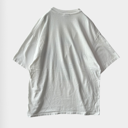 90's HANES Beach MTV 太陽T-shirt 白(XL)/A3831T-SO