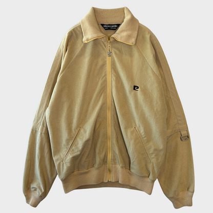 90's  Pierre Cardin  トラックジャケット  ベージュ  サイズ不明 /B2982J-SO