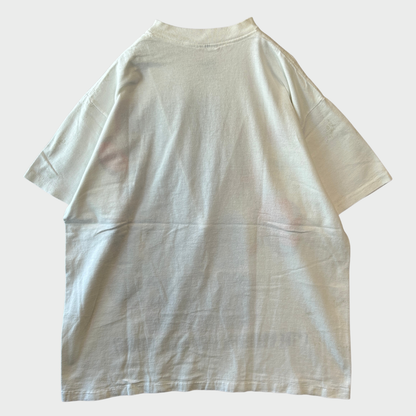 90's Disney Tigger "Wonderful Thing About Tiggers" キャラクターTシャツ 白 (S/M)/B3665T-SO