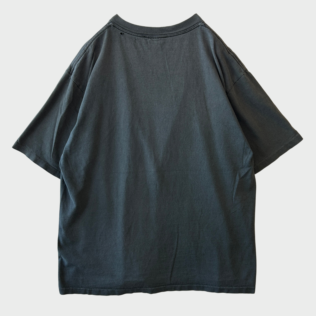 90's Villege Mews JACK DANIEL'S ジャック ダニエル プリントTシャツ 黒 (L)/B3721T-SO