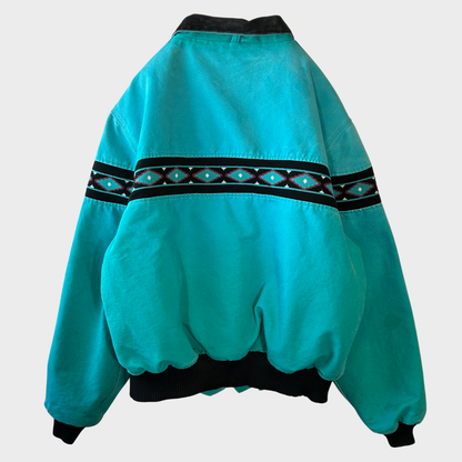 90's Carhartt カーハート South West Collection サウスウエストジャケット JQ041 Teal /B3421J-SO