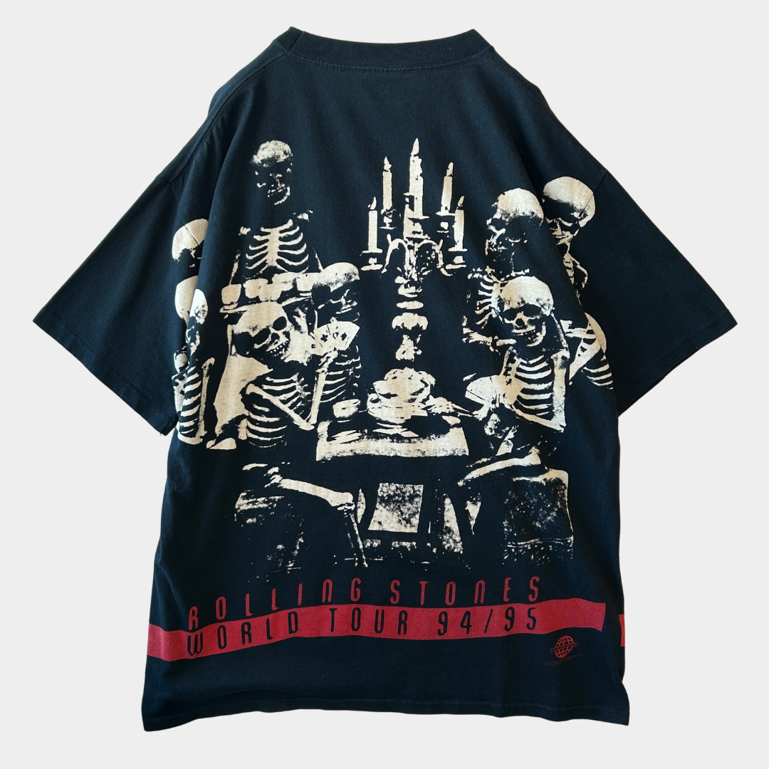 90's BROCKUM Rolling Stones ローリング・ストーンズ Voodoo Lounge ワールドツアーTシャツ バンドT (XL)/C0516T-0SO