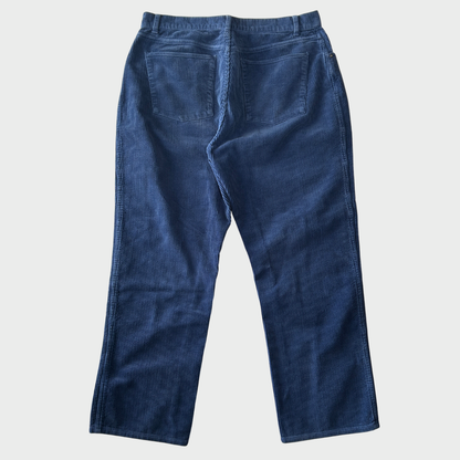 90's~ Polo Ralph Lauren corduroy pants ラルフローレン コーデュロイ パンツ ブルー (36 30)/A9092P-SO