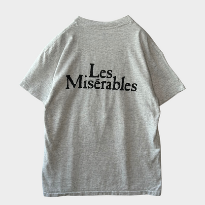 80's DELTA Les Miserables レ・ミゼラブル コゼット ムービー Tシャツ 白 (M)/B2020T-SO