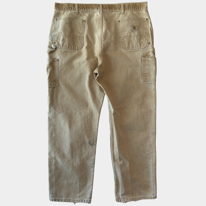 00's Carhartt カーハート ダブルニー ベージュ (サイズ不明)/C1055P-SO