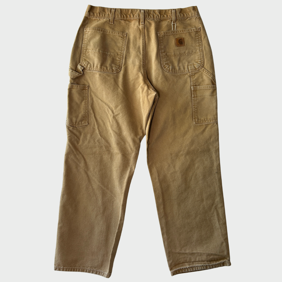 00's Carhartt カーハート ダブルニー ペインターパンツ B11 BRN (36×30)/B3677P-SO