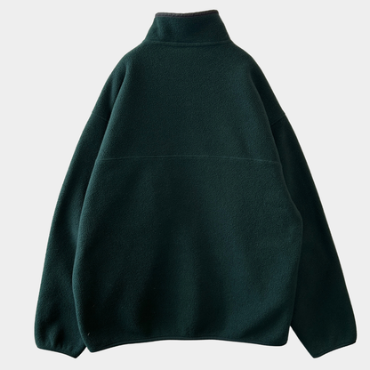 98' Patagonia パタゴニア スナップT  フリースプルオーバー グリーン(L)/C1735F-SO