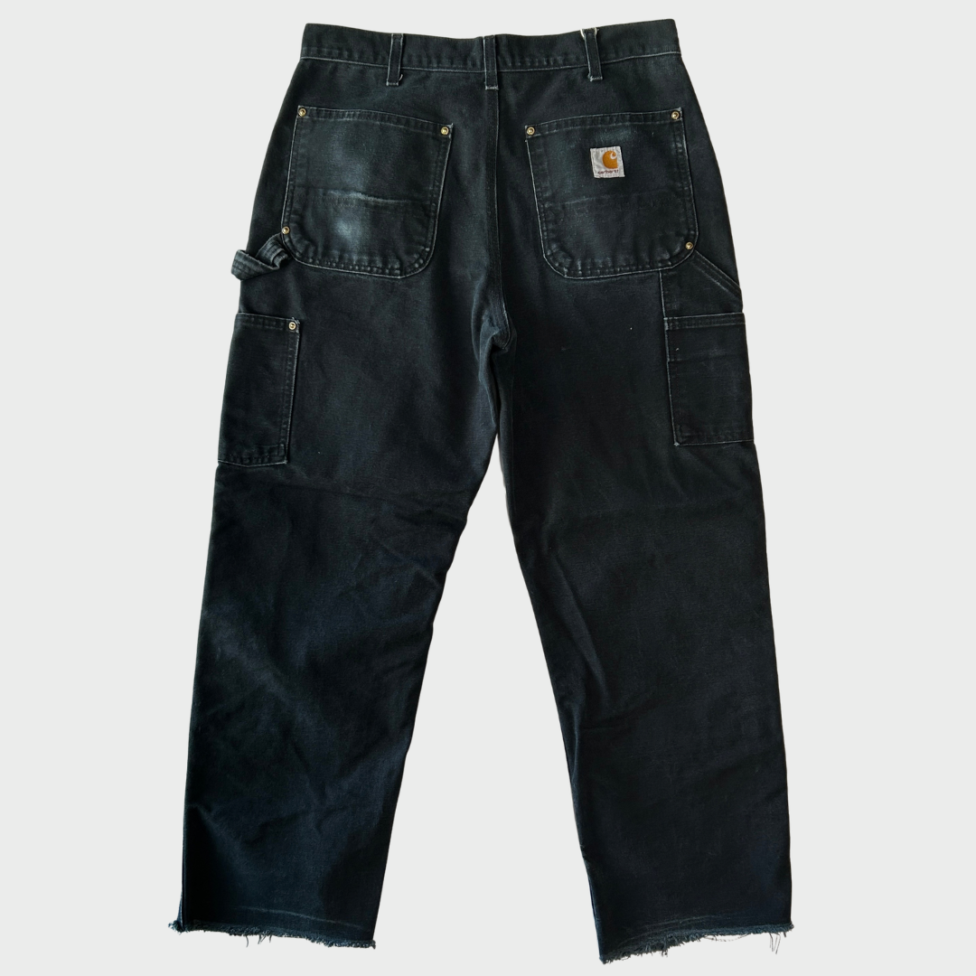 Carhartt カーハート ダブルニーパンツ Loose Original Fit B01 BLK (32×30)/C1640P-SO