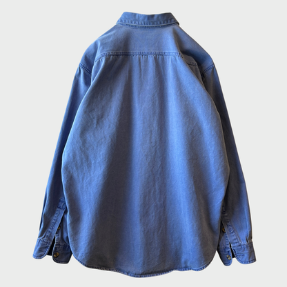 ９0's Patagonia パタゴニア Original Canvas Shirt コットンワークシャツ (L)/A9177SH-SO