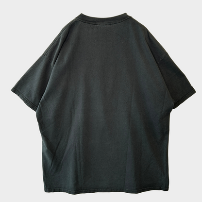 90's  Hanes AMOEBA MUSIC  HOLLY WOOD 企業 プリントTシャツ 黒 XL/B2747T-SO