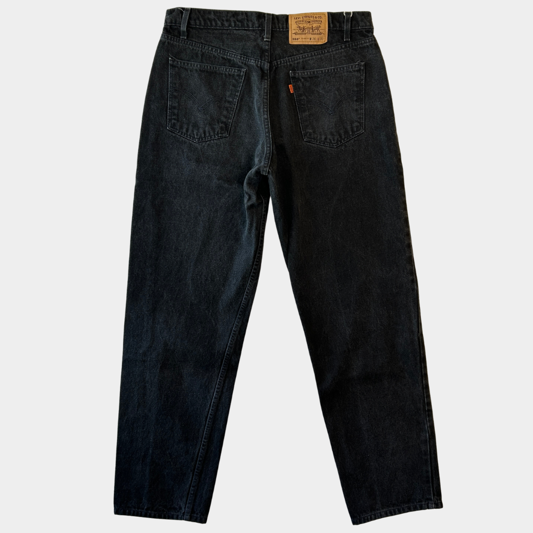 90's Levi's リーバイス 550-4159 ブラックデニム (W36L32)/C1363P-SO