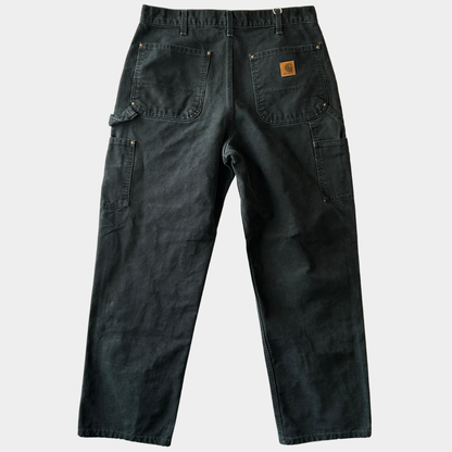 Carhartt カーハート ダブルニーワークパンツ B136 BLK ブラック (33×30)/C0928P-SO