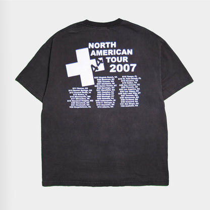 ＋４４　２００７Tour Tシャツ　黒(XL)/A3586T-S