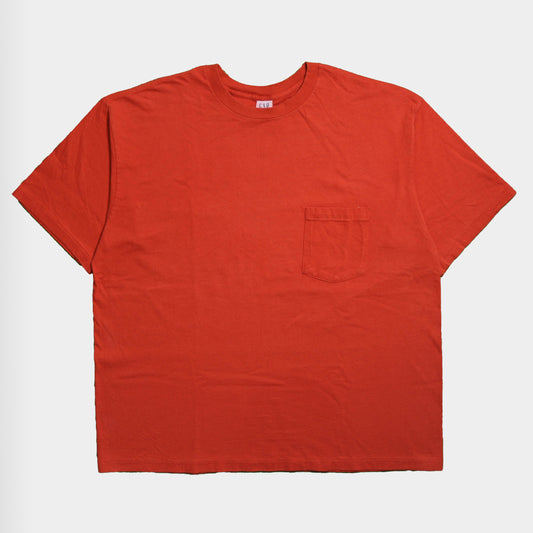 90's GAP ポケットTシャツ オレンジ (XL)/A2975T-S