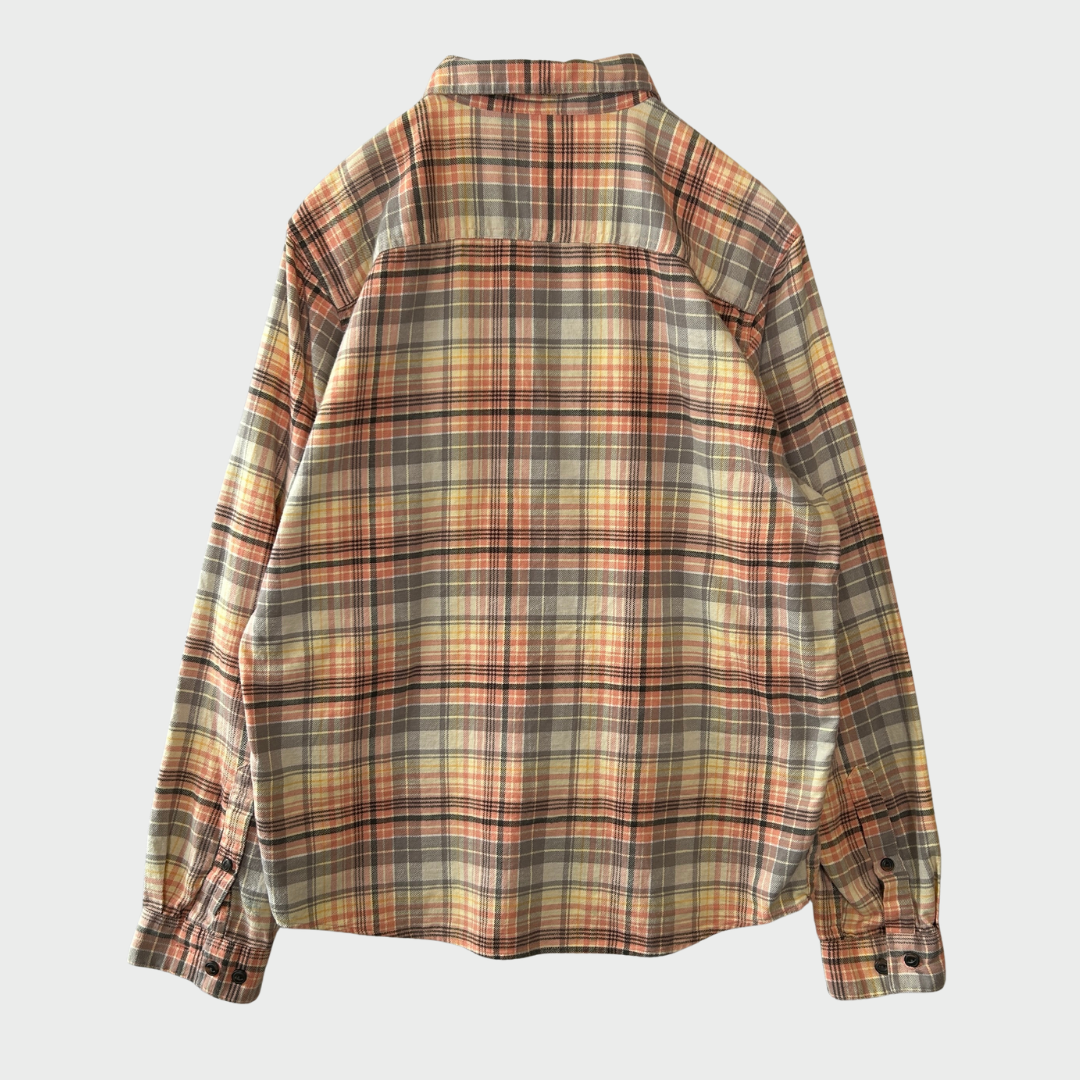 00's Patagonia パタゴニア ライトウェイト　フィヨルドフランネルシャツ(M)/A8755SH-SO