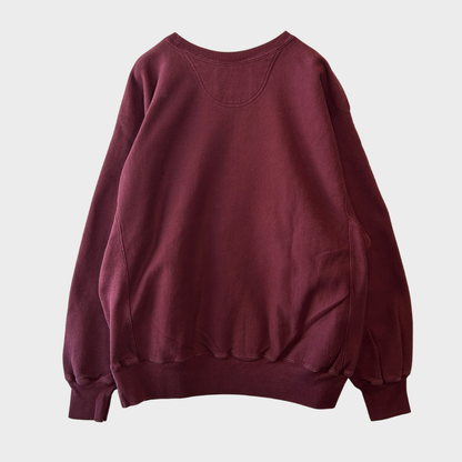 00's  Campion  PREMIUM REVERSE WEAVE リバースウィーブ C FIRE UP ワインレッド L /A5413S-SO