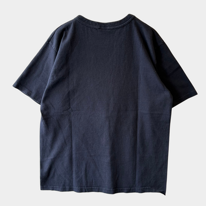 90's Champion BROWN カレッジTシャツ 紺 USA製 (M)/A6889T-SO